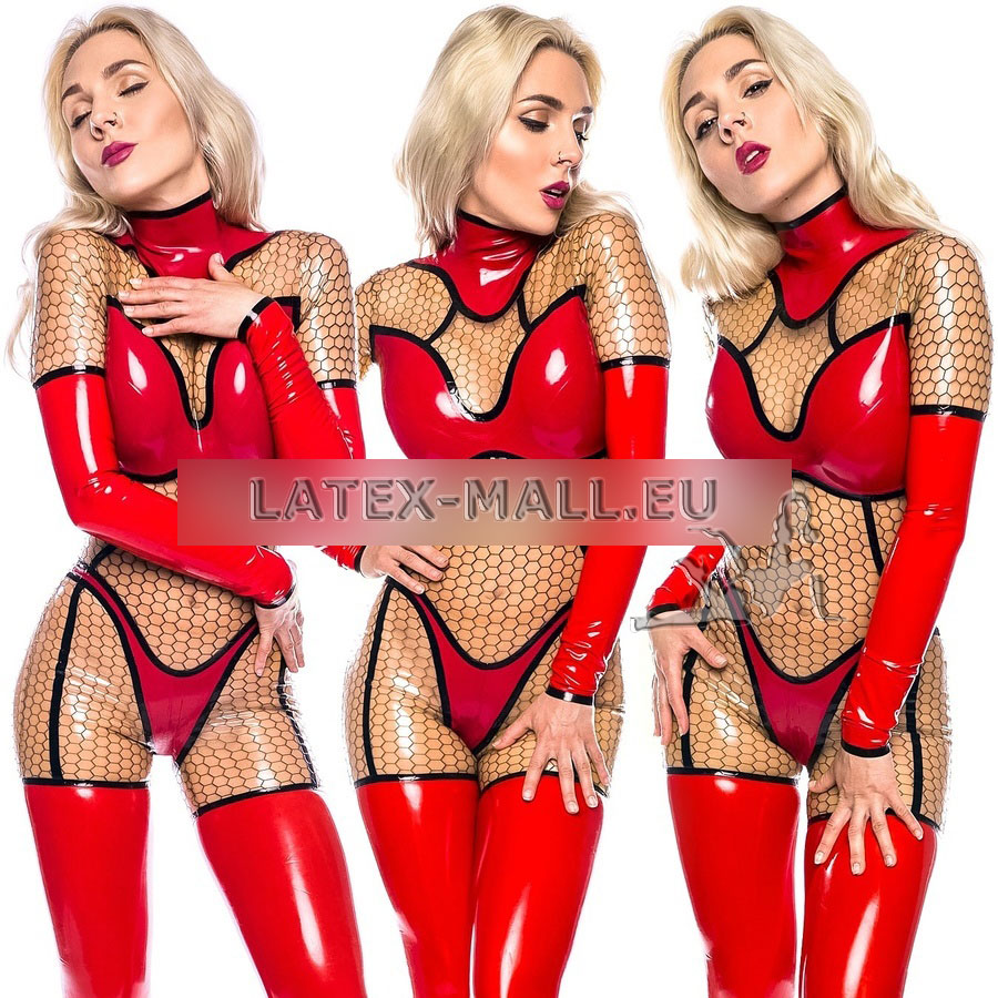 Latex catsuit womens underwe turbo