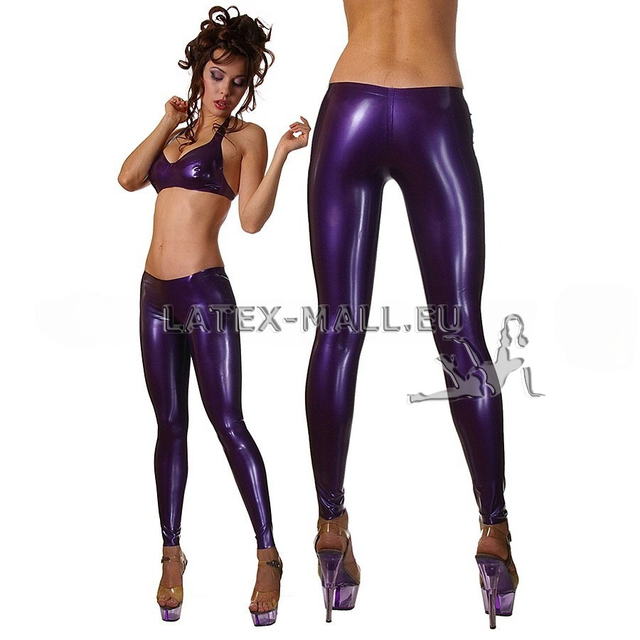 Latex leggings