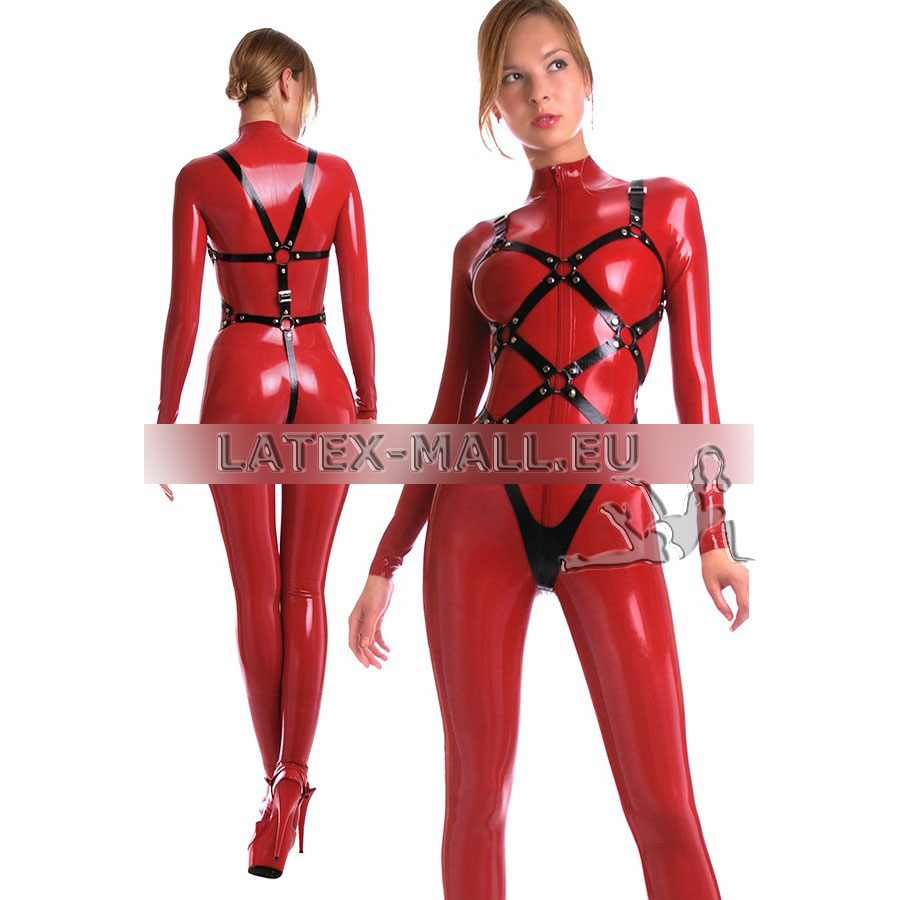 latex body harness