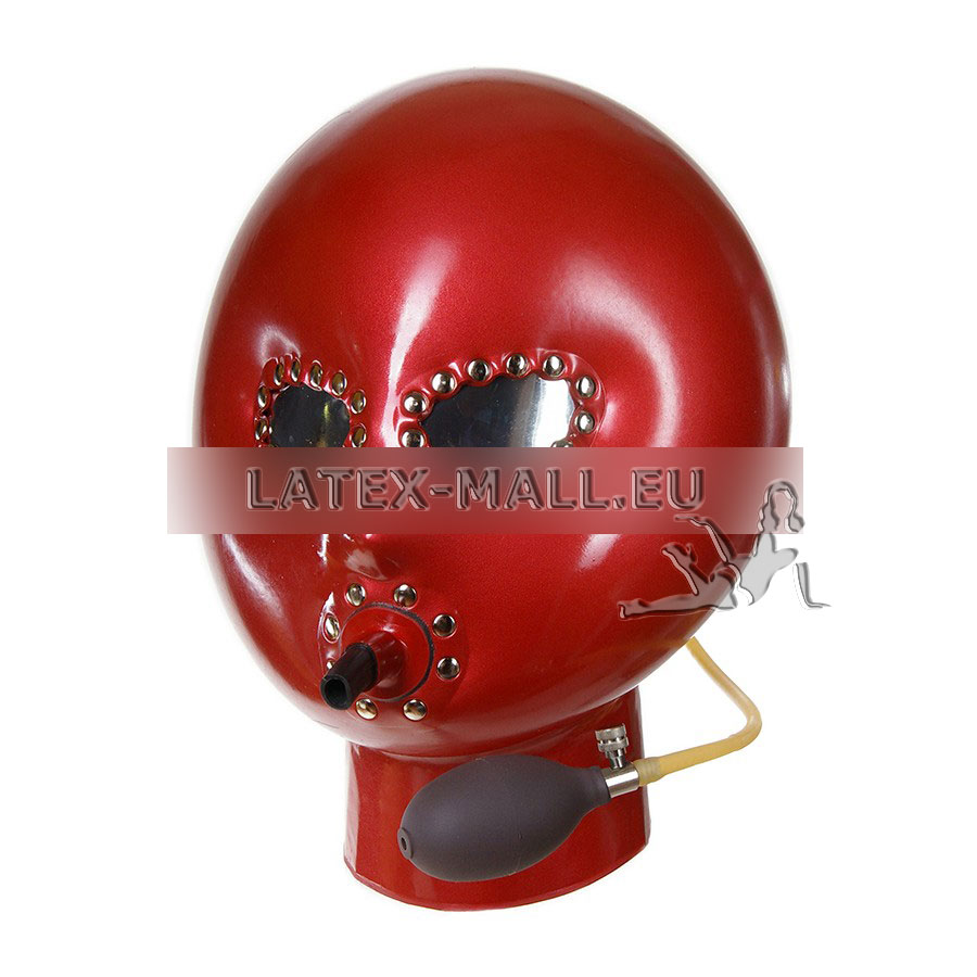 latex inflatable mask