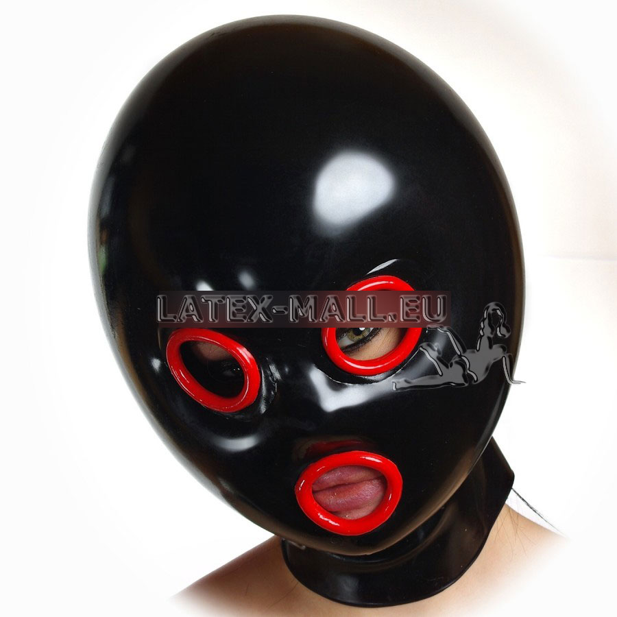 latex inflatable mask