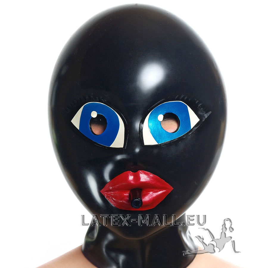 latex inflatable mask