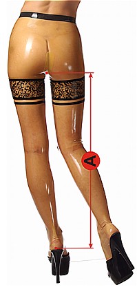 Latex Anatomical Tights Size