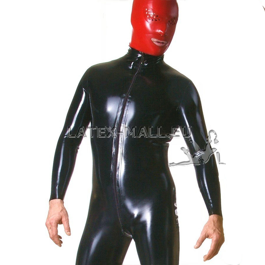 Latex catsuit