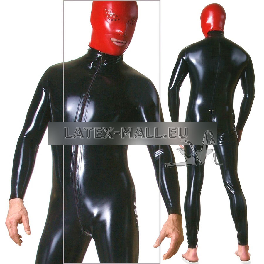 Latex catsuit mens