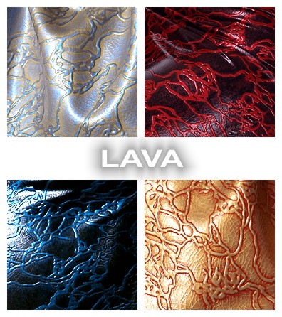 Exclusive textured latex sheet Lava