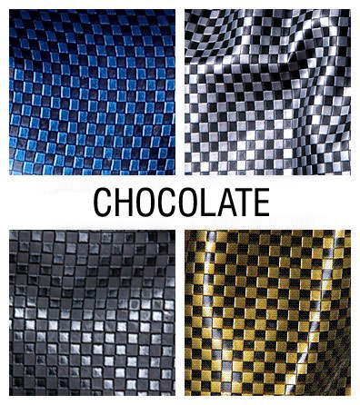 Exclusive textured latex sheet CHOCOLATE