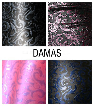 Exclusive textured latex sheet damas