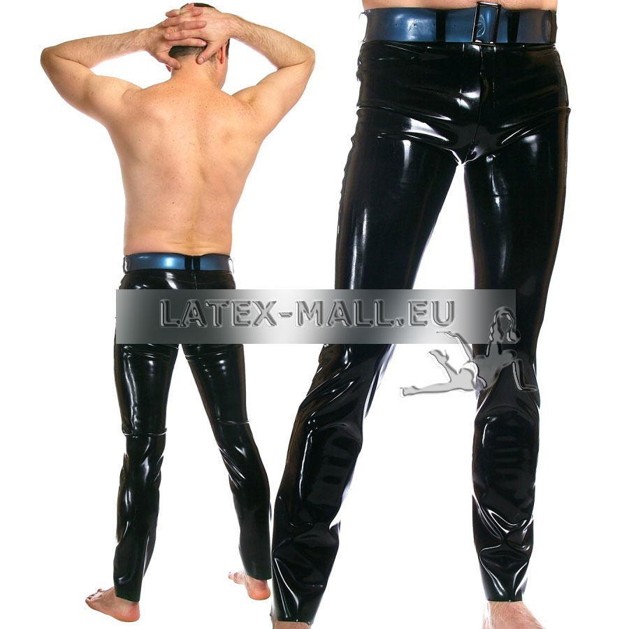 Latex mens jeans