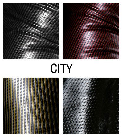 Exclusive textured latex city.