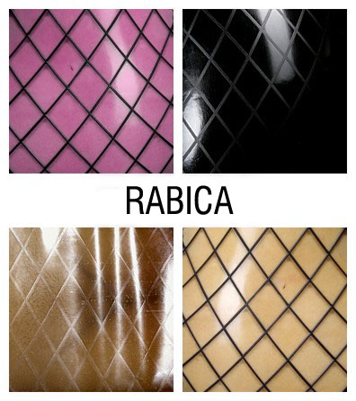 Exclusive textured latex sheet RABICA.