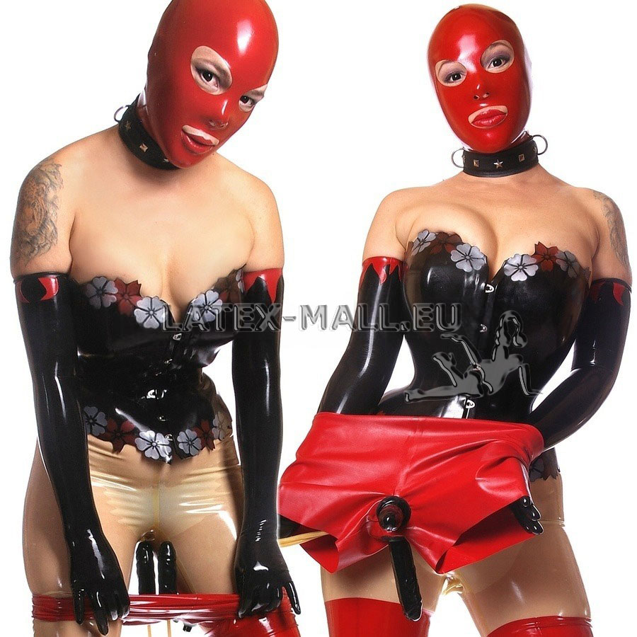 Latex shorts