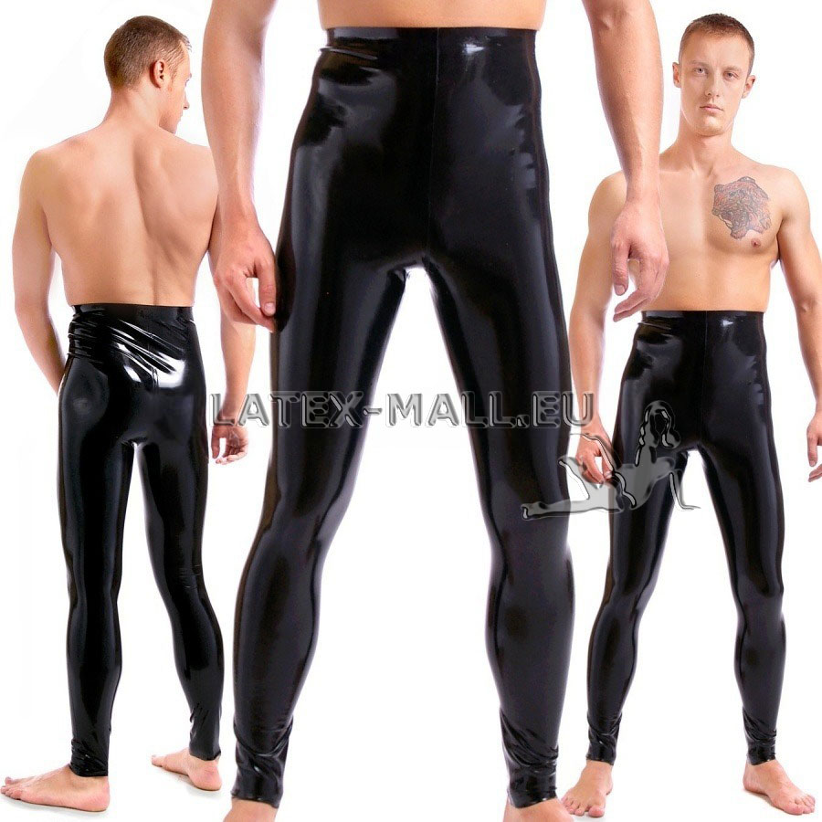 latex men's leggings
