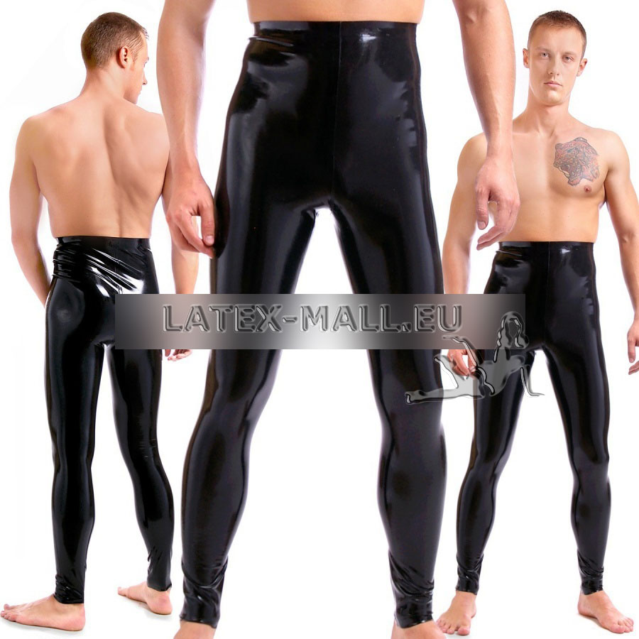 latex man's leggings