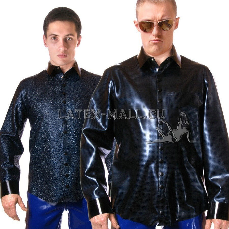 latex mens shirt
