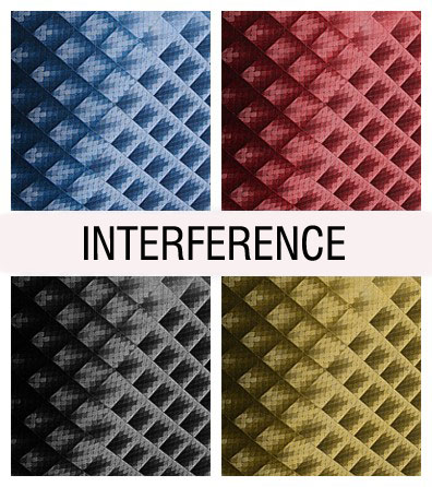 Exclusive textured latex sheet INTERFERENCE