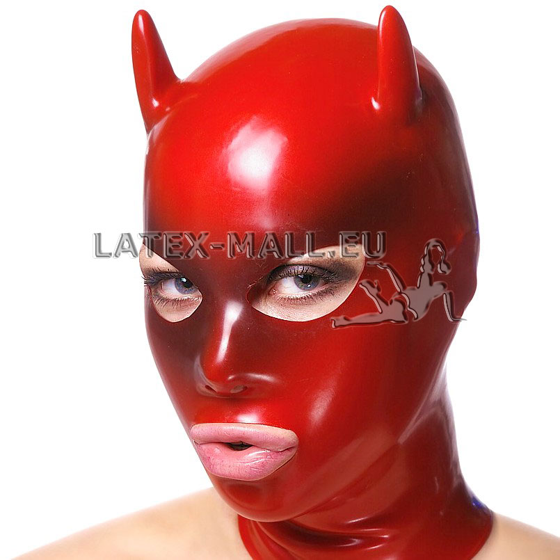 Anatomical latex mask