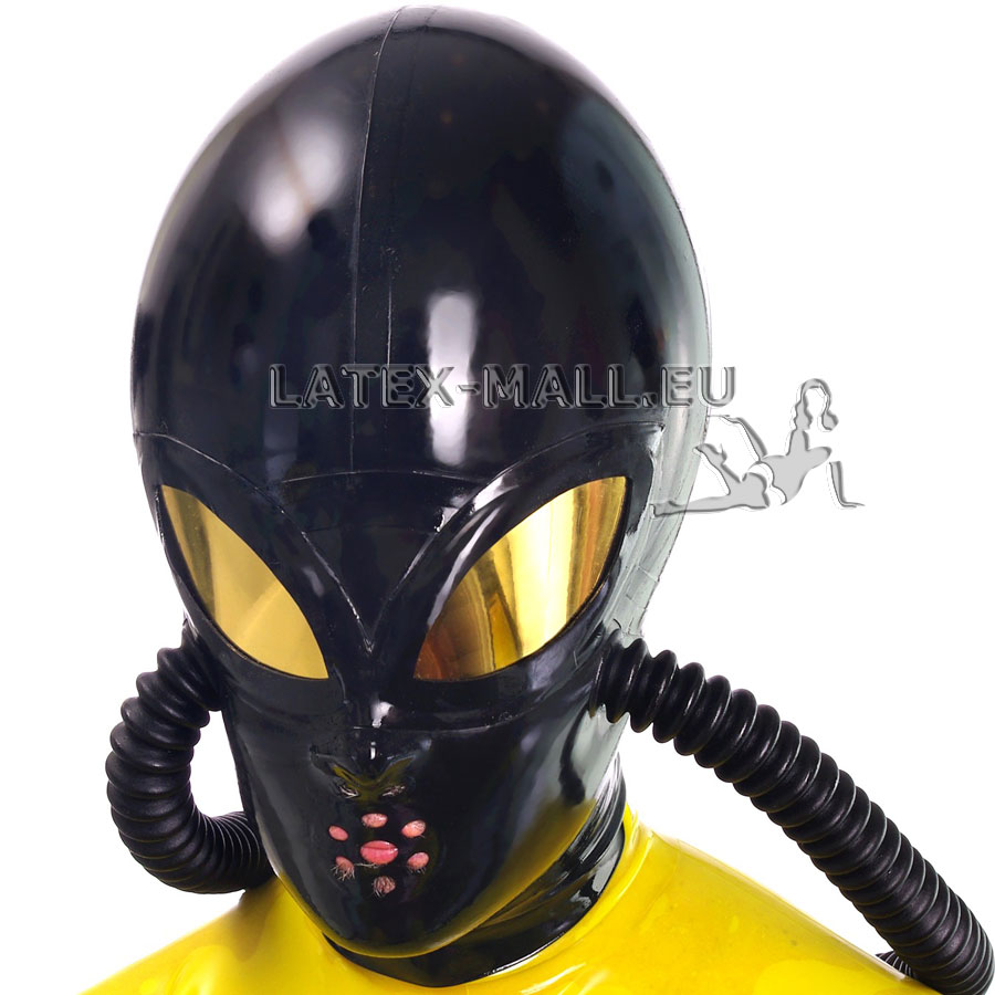 Latex alien mask
