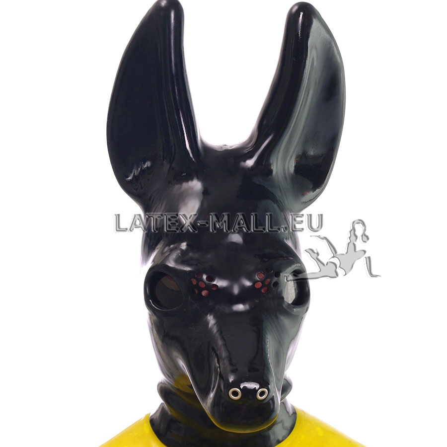 Latex mask Anubis